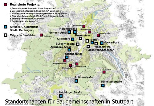 Baugemeinschaften in Stuttgart