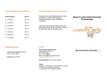 Kinderkrippe Kids & Company