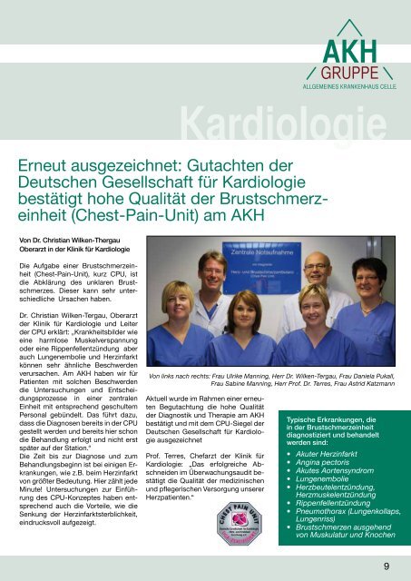 aus unserer Klinik für unsere Partner im Gesundheitswesen