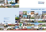 Projektabschlussbroschüre zum Download - Aktivregion Uthlande