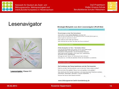 Textes - Akademie für Leseförderung Niedersachsen