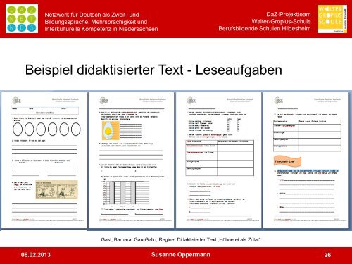 Textes - Akademie für Leseförderung Niedersachsen