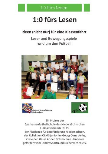 1:0 fürs Lesen - Akademie für Leseförderung Niedersachsen