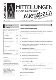 Ausgabe 31. Januar 2014 - KW 05 - Allensbach