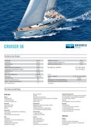 Bavaria Cruiser 56 – PL 2-2014 - Allert Marin GmbH