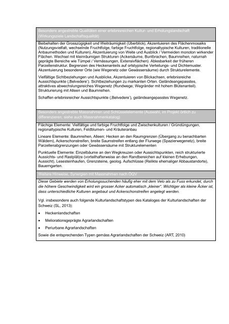 Landschaftstypen Beschreibung - Amt für Landschaft und Natur