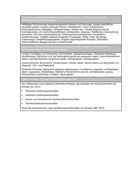 Landschaftstypen Beschreibung - Amt für Landschaft und Natur