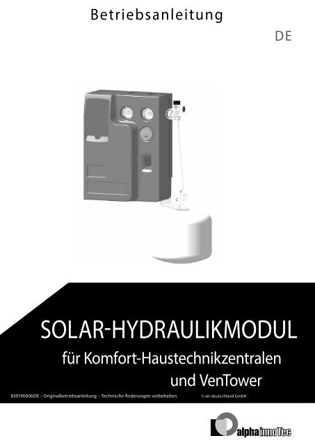Betriebsanleitung Solar-Befüllpumpe