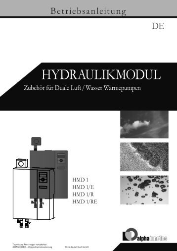 Hydraulikmodul (3653 KB) - Alpha-InnoTec
