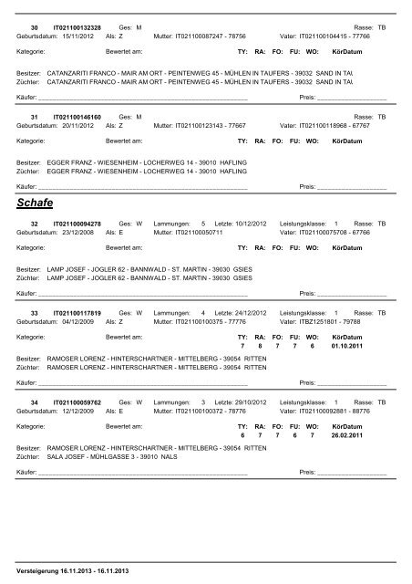 Katalog - ALPINETGHEEP