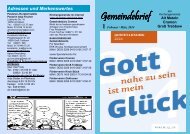 zum Gemeindebrief Februar und März 2014 - Gemeinde Alt Meteln