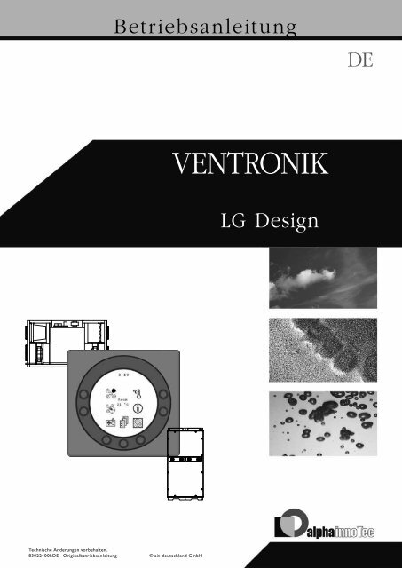 Ventronik LG Design (662 KB) - Alpha-InnoTec GmbH