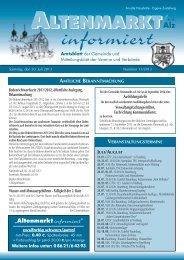 Amtsblatt Nr. 13 / 2013 - Altenmarkt a. d. Alz