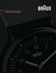 Braun Timepieces 2013 - Ameico