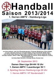 Saison 2013/2014 - AMTV Hamburg