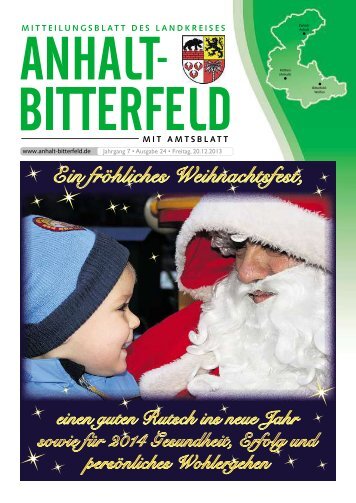 Ausgabe 24 vom 20. Dezember 2013 - Landkreis Anhalt-Bitterfeld