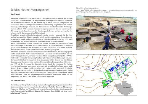 SERBITZ: KIES MIT VERGANGENHEIT - Landesamt für Archäologie