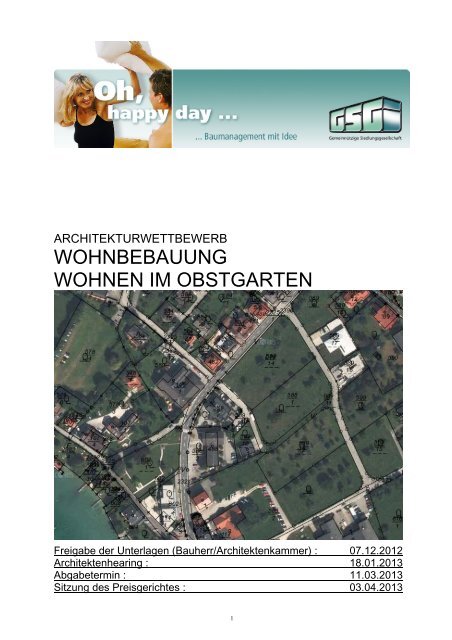 Ausschreibung (pdf, 971KB) - architekturwettbewerb