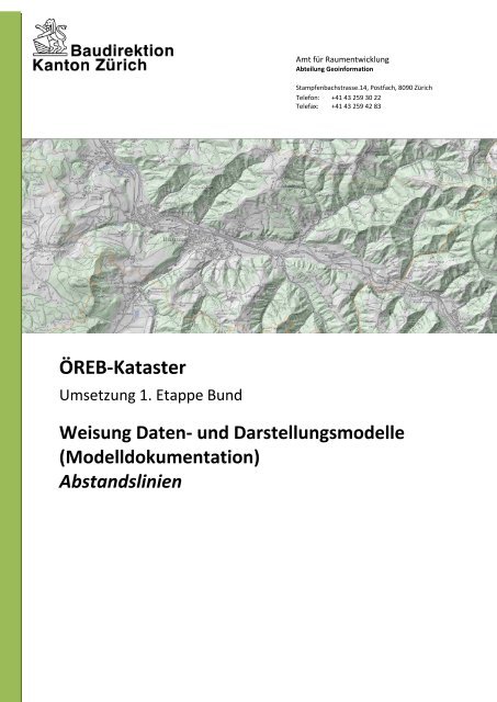 Modelldokumentation Abstandslinien (PDF, 682 kB) - Amt für ...