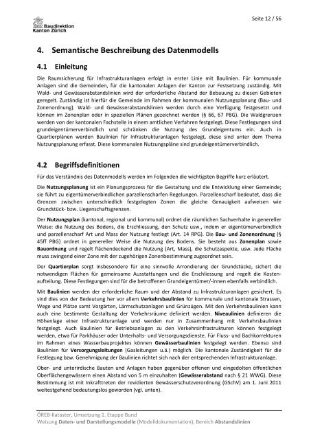 Modelldokumentation Abstandslinien (PDF, 682 kB) - Amt für ...