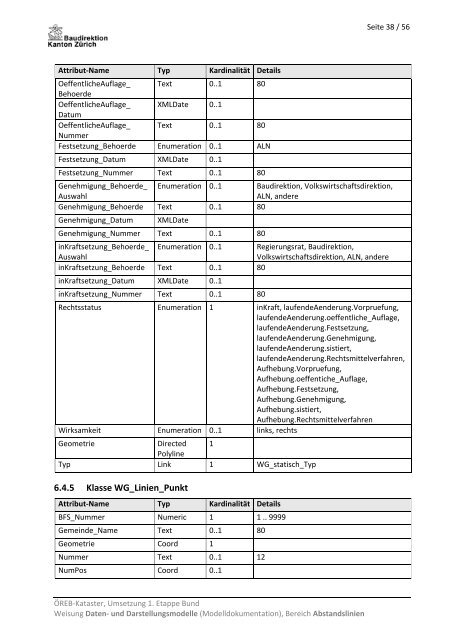 Modelldokumentation Abstandslinien (PDF, 682 kB) - Amt für ...