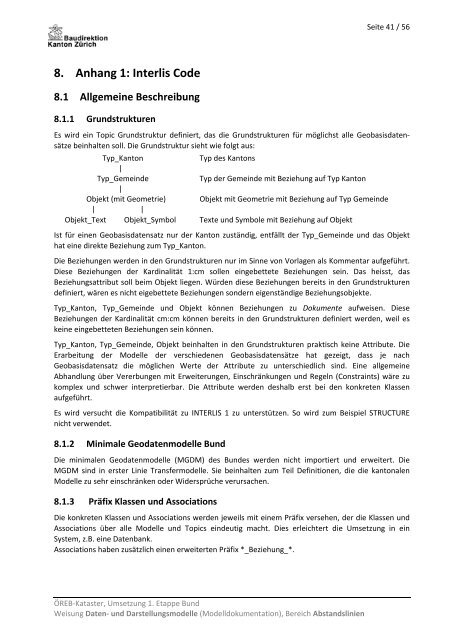 Modelldokumentation Abstandslinien (PDF, 682 kB) - Amt für ...