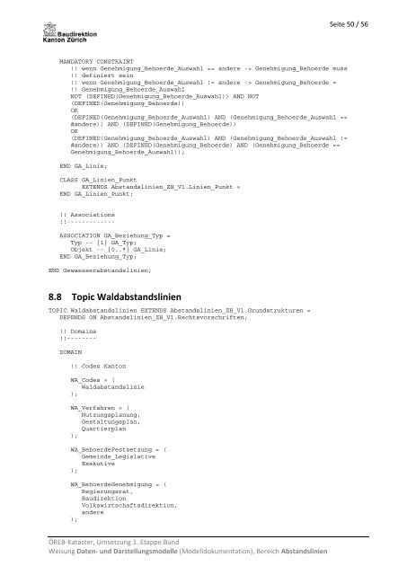 Modelldokumentation Abstandslinien (PDF, 682 kB) - Amt für ...