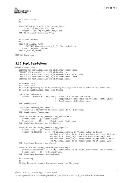 Modelldokumentation Abstandslinien (PDF, 682 kB) - Amt für ...