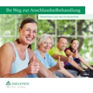 Ihr Weg zur Anschlussheilbehandlung - Asklepios