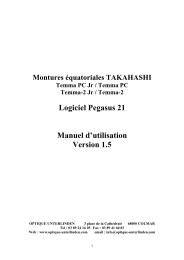 Montures quatoriales TAKAHASHI - AstroSurf