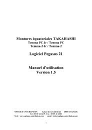 Montures quatoriales TAKAHASHI - AstroSurf