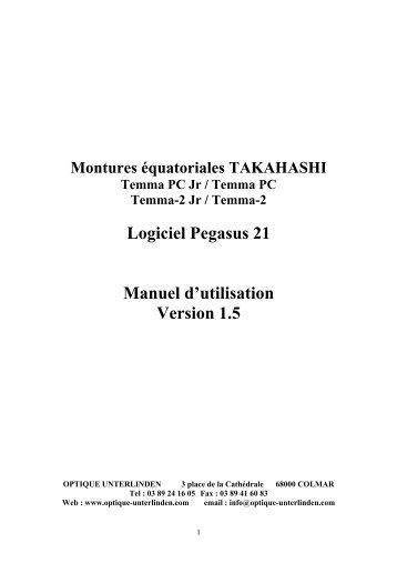 Montures quatoriales TAKAHASHI - AstroSurf