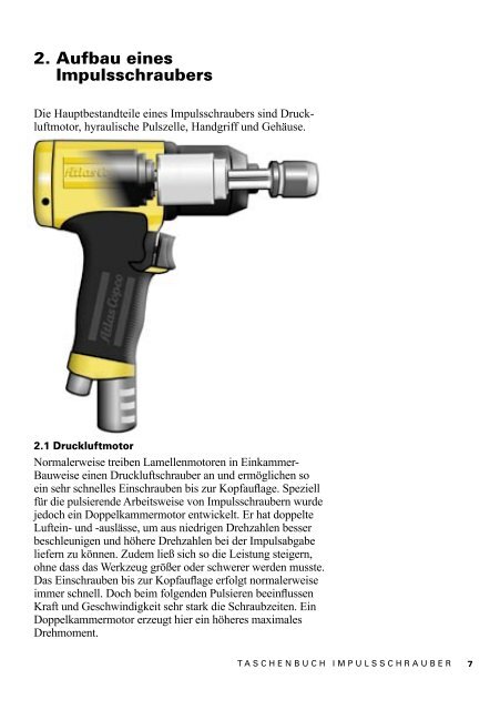 Taschenbuch Impulsschrauber - Atlas Copco