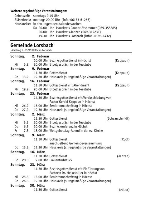 Gemeindebrief Februar - März 2014 - Internet - EmK