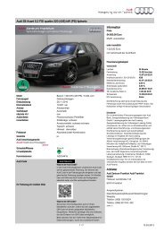 Audi S6 Avant 5.2 FSI quattro 320 (435) kW (PS) tiptronic ...
