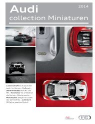 Audi collection Miniaturen Katalog 2014 (8 MB)