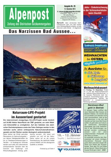 Das Narzissen Bad Aussee... - ausseerland.net