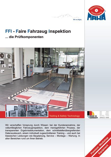 FFI - Faire Fahrzeug Inspektion - Auto Service Praxis