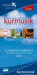 Kurmusik_Jahrbuch_2013 - Bad Reichenhall