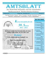 Ausgabe 44. KW 2013 - Bad Schandau