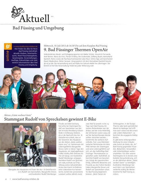 wasistlos badfüssing-magazin - Bad Füssing erleben