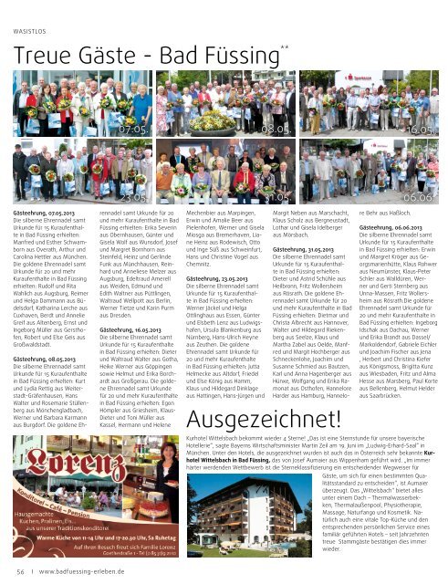 wasistlos badfüssing-magazin - Bad Füssing erleben