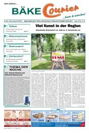 komplette Print-Ausgabe als PDF - Bäke Courier