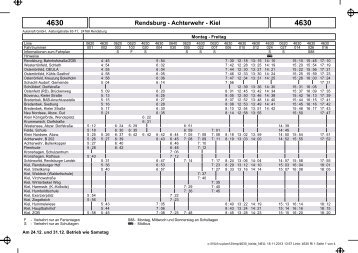 4630 Rendsburg - Achterwehr - Kiel (PDF, 31KB) - Bahn