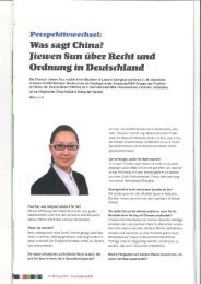 Was sagt China? - Baker & McKenzie