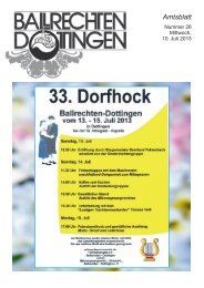 Amtsblatt - Ballrechten-Dottingen