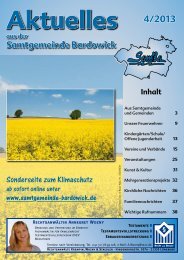 Ausgabe 04/2013 - Bardowick