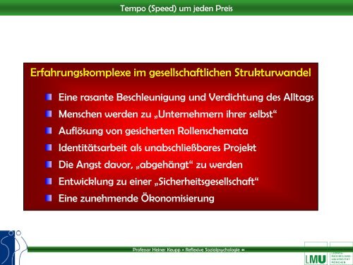 Anreiz zu Grenzüberschreitungen in der Beschleunigungsgesellschaft