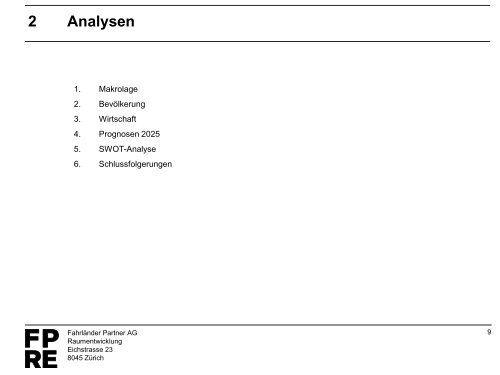 2013-10_Studie_Standortanalyse [PDF, 2.00 MB] - Bassersdorf