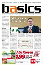 ÖVP gewinnt, Platter bleibt - Basics Media